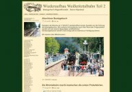 Rebuilding the Weisseritztalbahn