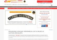 Auction Site For Railway Memorabillia