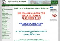 Reindeer Pass Garden Railroad Supply